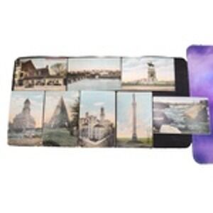 VTG Richmond Virginia Postcard Lot 8 Landmarks Monuments Hotel Depot VA Scenic